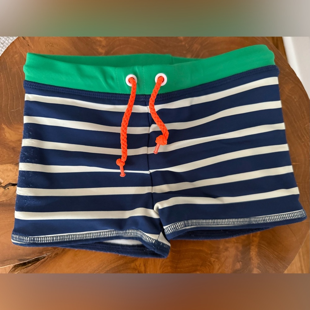 MINI BODEN Swim Shorts (2T-3T)